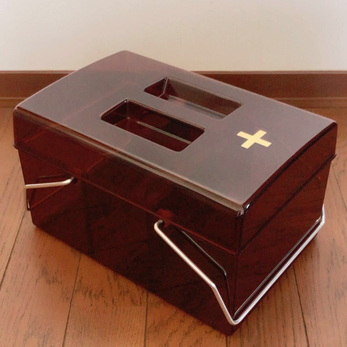 超レトロ 昭和 化粧道具箱？薬箱？