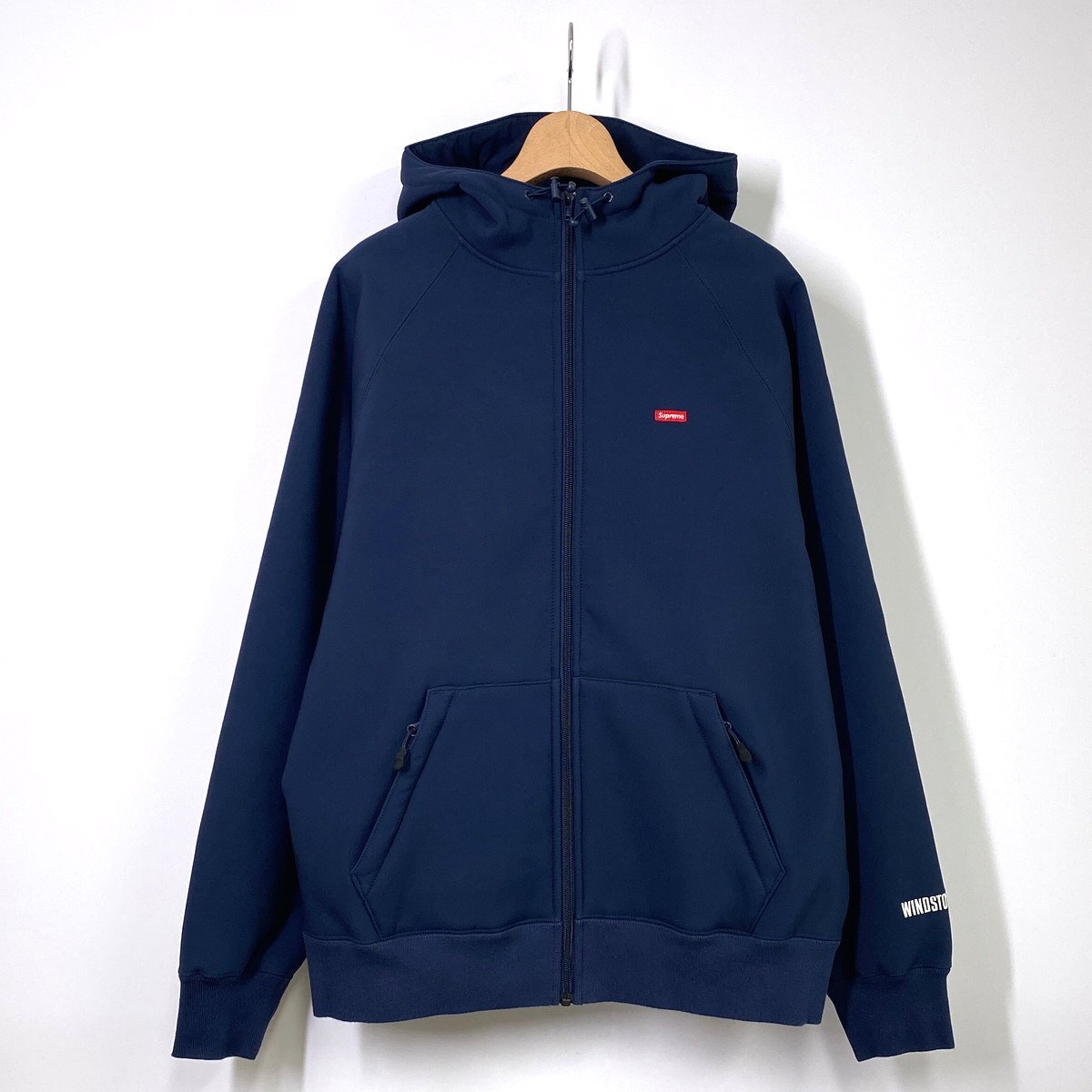 M Supreme WINDSTOPPER Zip Up 物凄 Hooded navy
