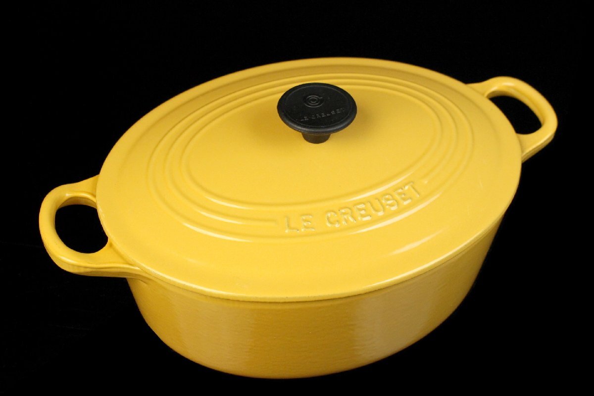 ル・クルーゼ ココットオーバル 29cm イエロー 【公式通販】