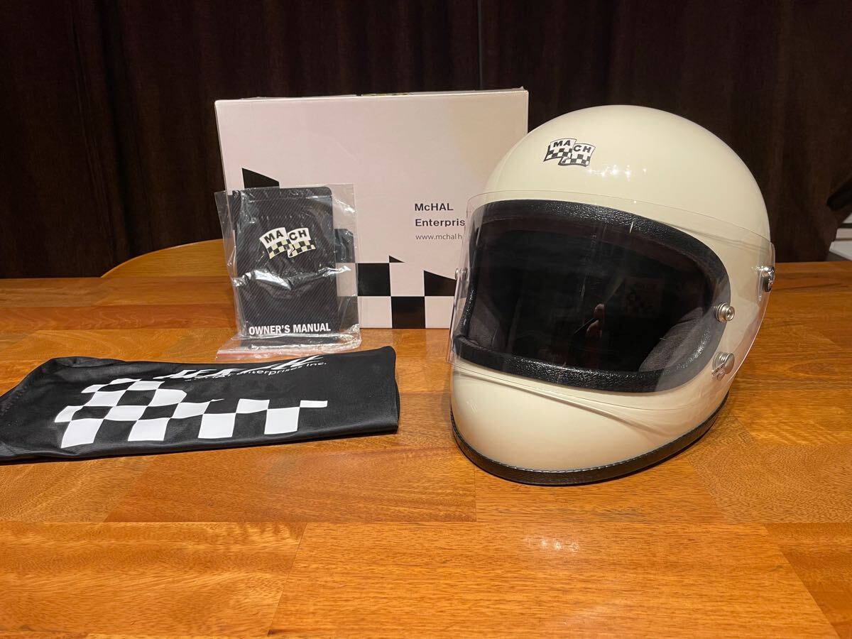 McHAL Apollo マックホール アポロ McHAL MACH 02 APOLLO Helmet 白