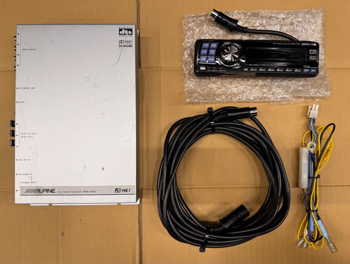 ☆アルパイン PXA-H701 マルチメディアマネージャー 本体 ALPINE 