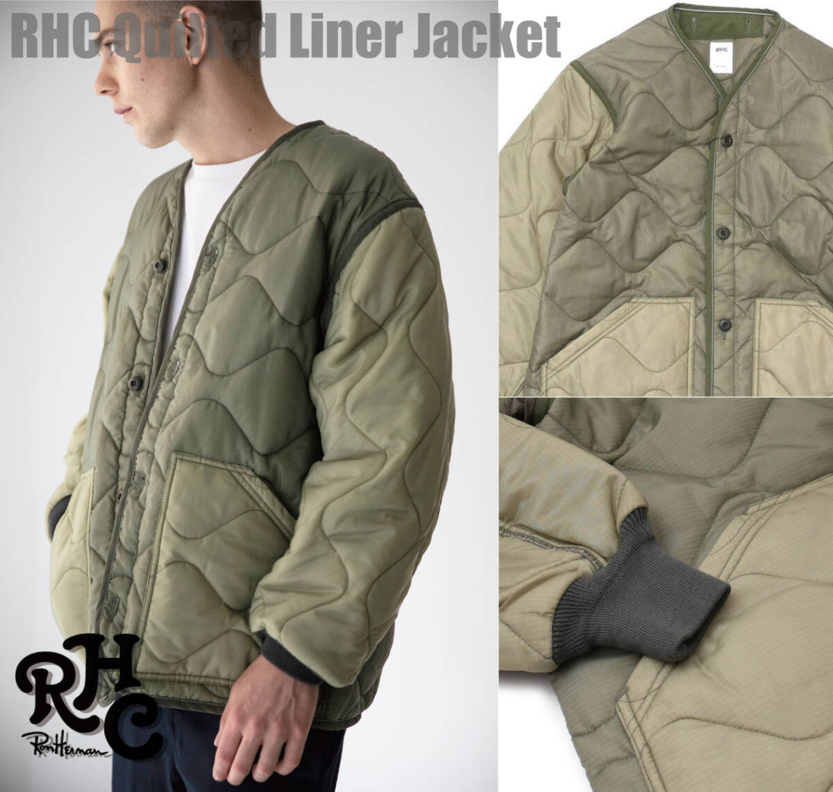 RHCロンハーマン Liner Jacket ライナージャケット RHCロンハーマン Liner Jacket ライナージャケット（定価62,640