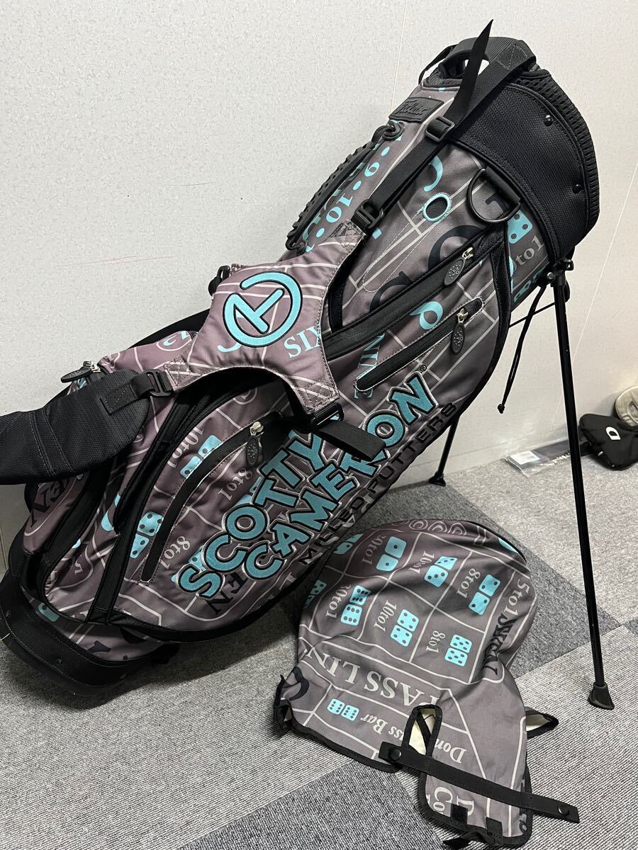 SCOTTY CAMERON スタンドバッグ ティファニーブルーギャンブラー SCOTTY CAMERON スタンドバッグ ティファニーブルーギャンブラー
