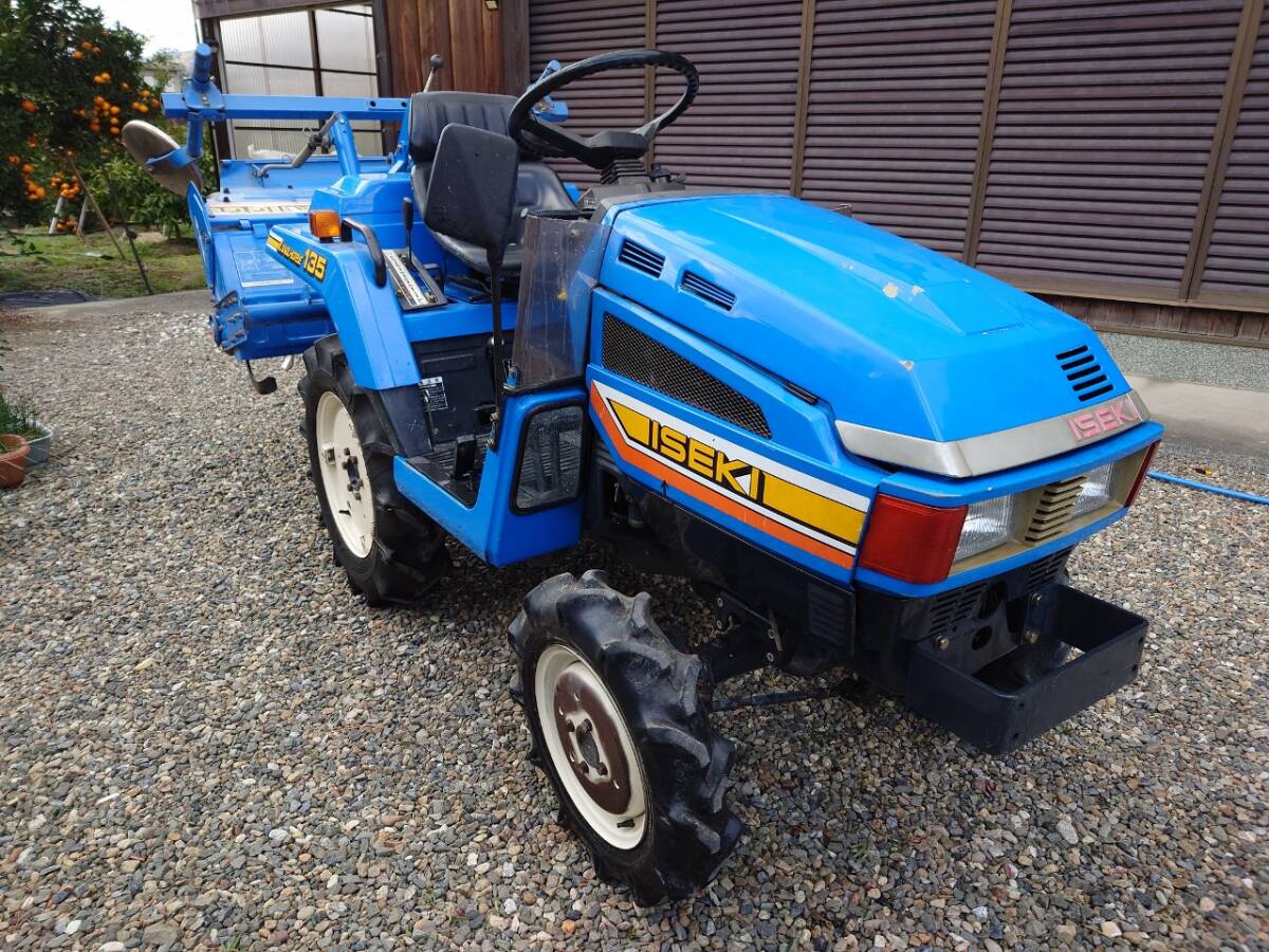 傷や汚れあり】☆和歌山奈良大阪県境 ISEKI イセキ 小型トラクター 