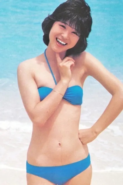 17歳の松田聖子ビキニポスター10枚　特大A４　ラミネート　美少女　昭和アイドル 17歳の松田聖子ビキニポスター10枚 特大A4 ラミネート 美少女