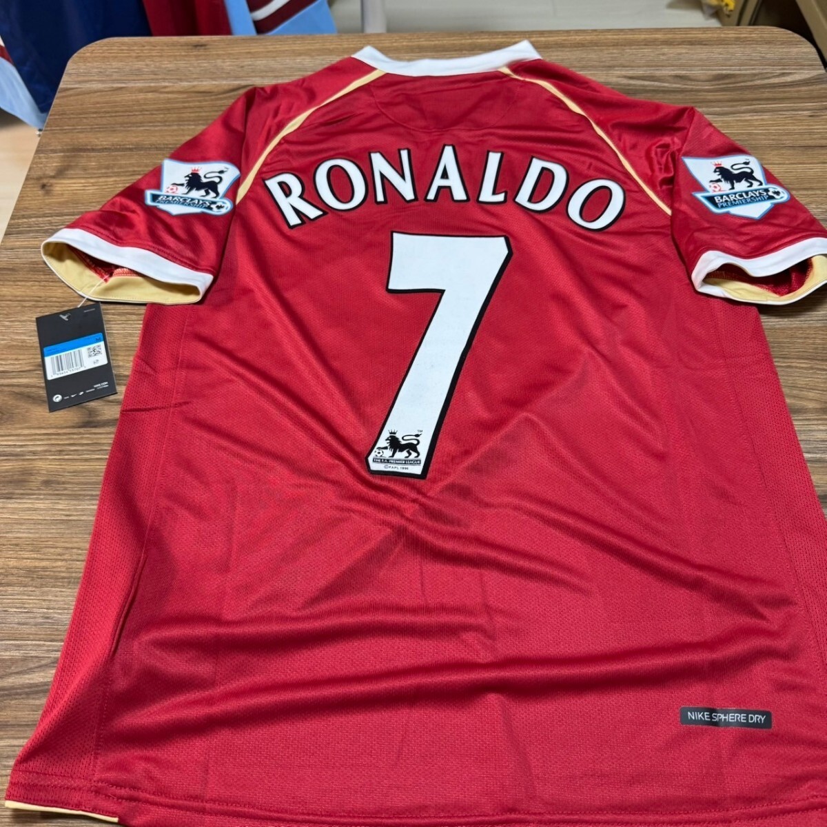 ManchesterUnitedマンチェスターユナイテッド　ロナウド MAN UNITED 07/08(A) CR7 ¥9800 マンチェスター・ユナイテッドの