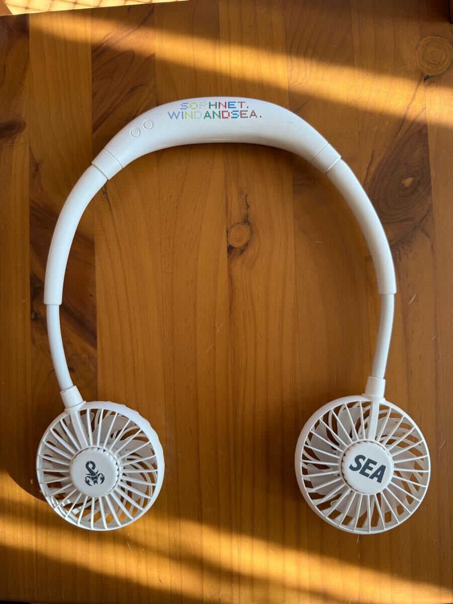 扇風機・サーキュレーター SOPHNET. WDS NECK FAN WIND AND SEA WHITE SOPHNET. WDS NECK FAN WIND AND SEA WHITE