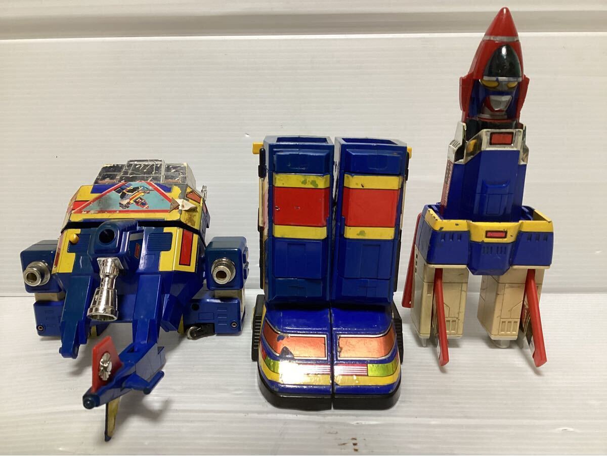 超美品】超合金 チェンジドラゴン 電撃戦隊チェンジマン 戦隊 当時