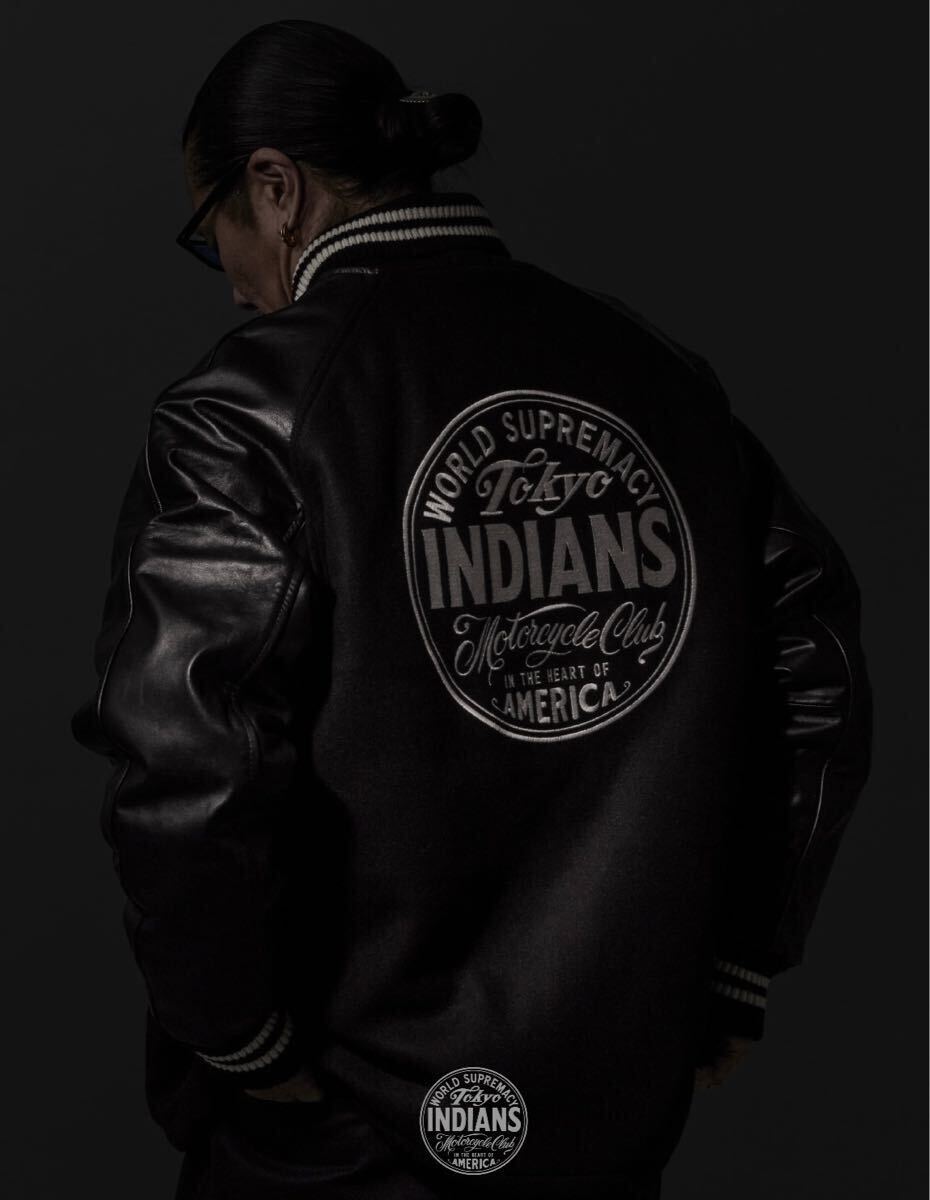 【2025年製 新品】 Varsity MC Indians Tokyo Jacket inc timc ジャケット・アウター