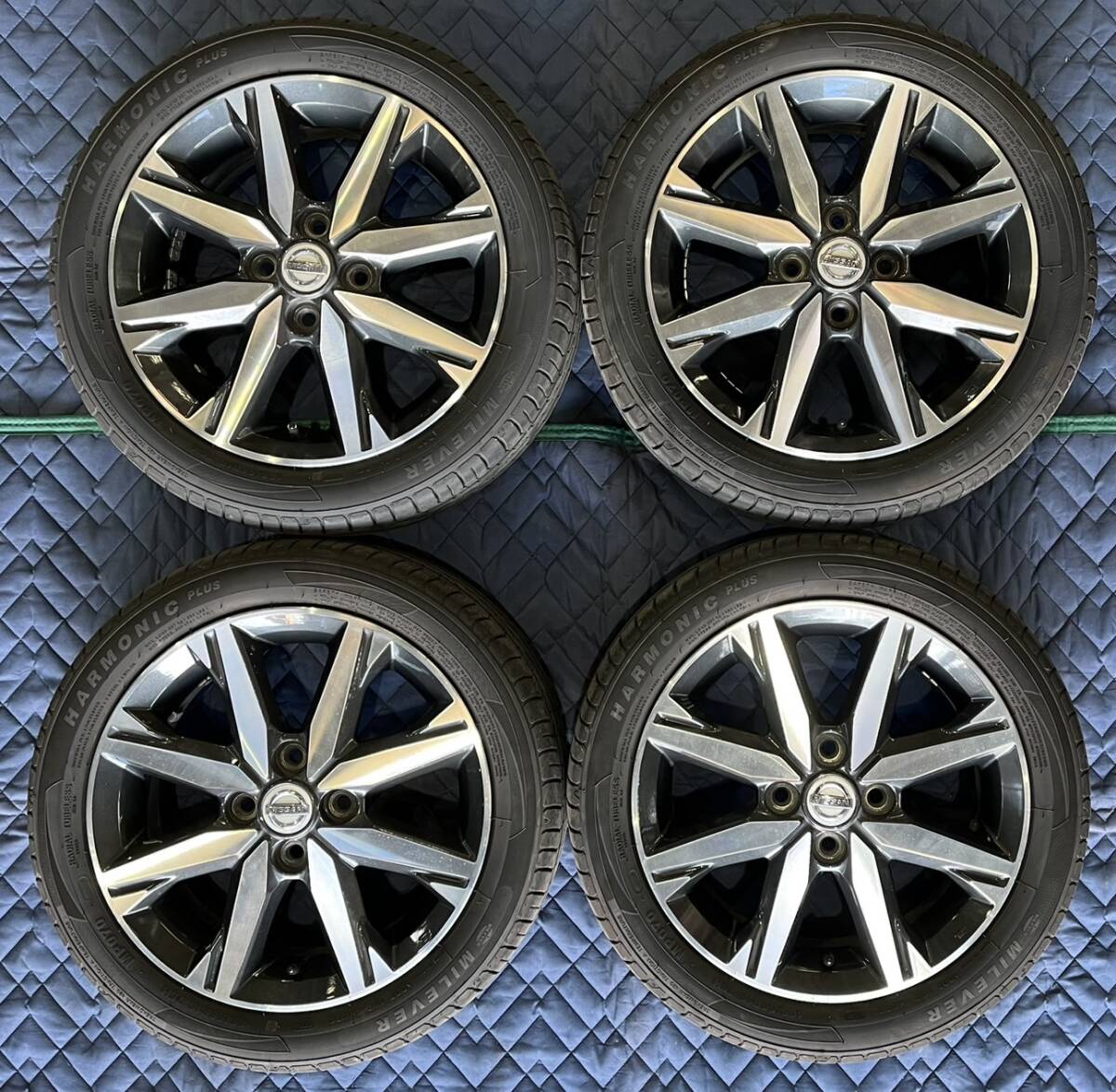 日産デイズルークス　純正アルミホイール 4本セット 中古アルミ 15x4.5日産デイズルークス純正アルミ 4本セット