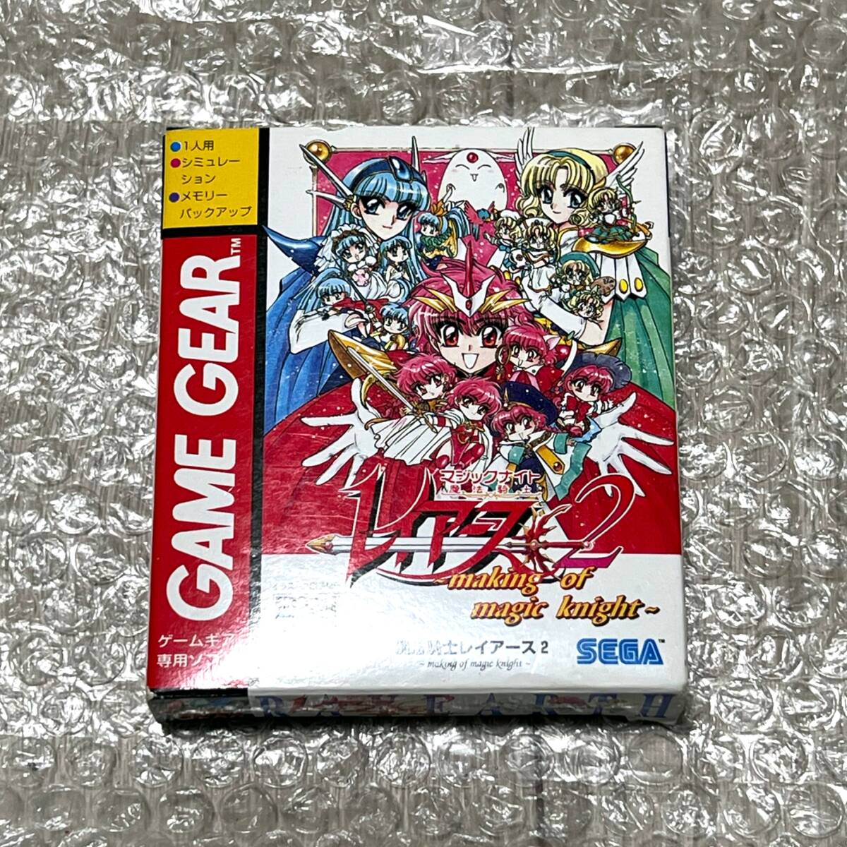 SEGA GAME GEAR ジャンク品 カセット3個つき SEGA GAME GEAR