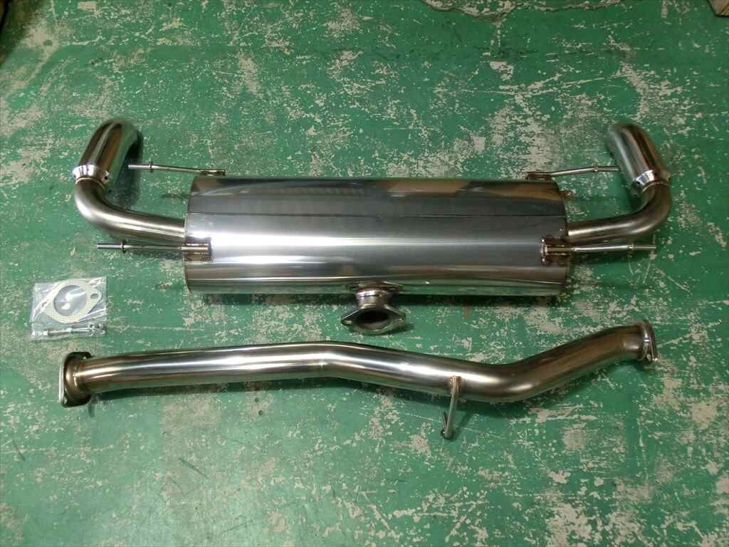 C*!様 RX8 前期 ドルフィンテールマフラー C*!様 RX8 前期 ドルフィンテールマフラー