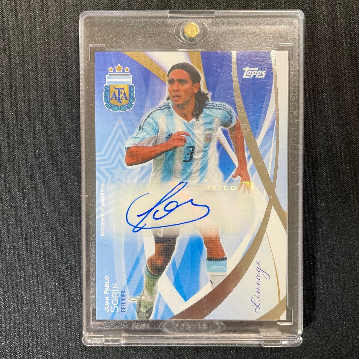 2024 Topps Lineage Argentina Javier Zanetti Auto (Neu (gemäss