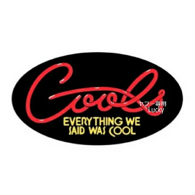 COOLS クールス COOL BLOOD COOLS 刺繍ワッペン特大小セット