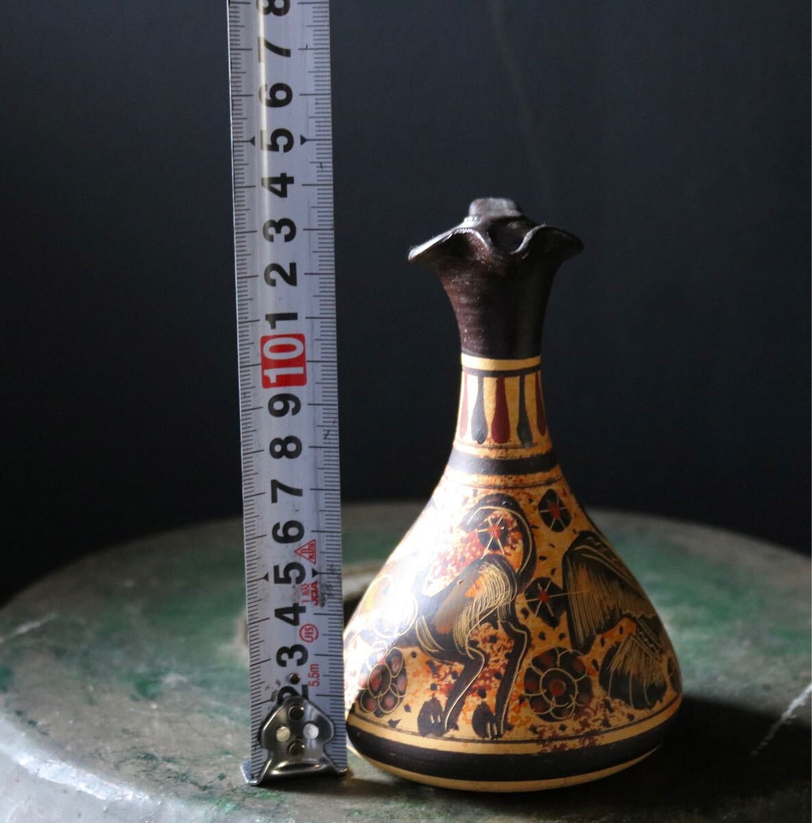 水差し 陶器 アンティーク 滑らかなカーブが美しい水差し BOCH LA LOUVIERE