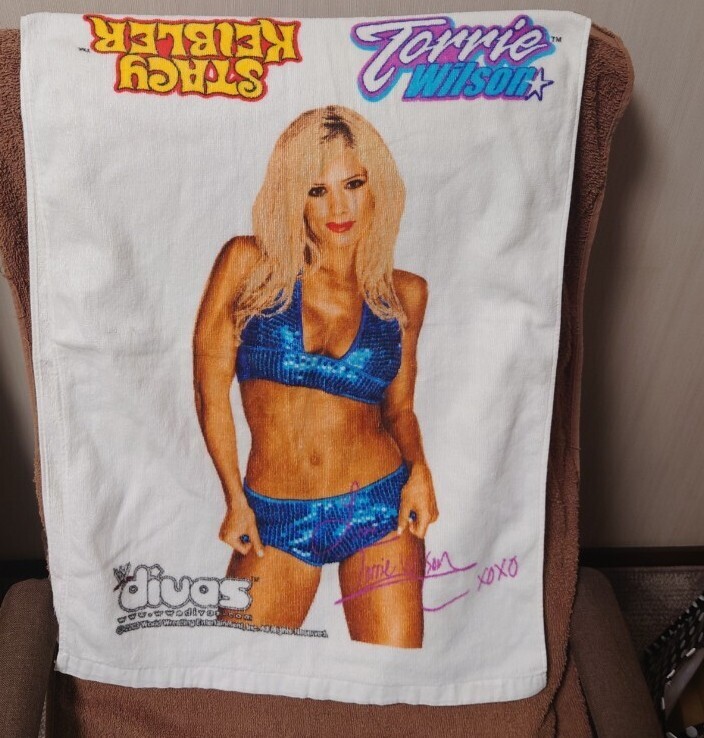 F トリー・ウィルソン Torrie Wilson 直筆サイン写真 証明書COA