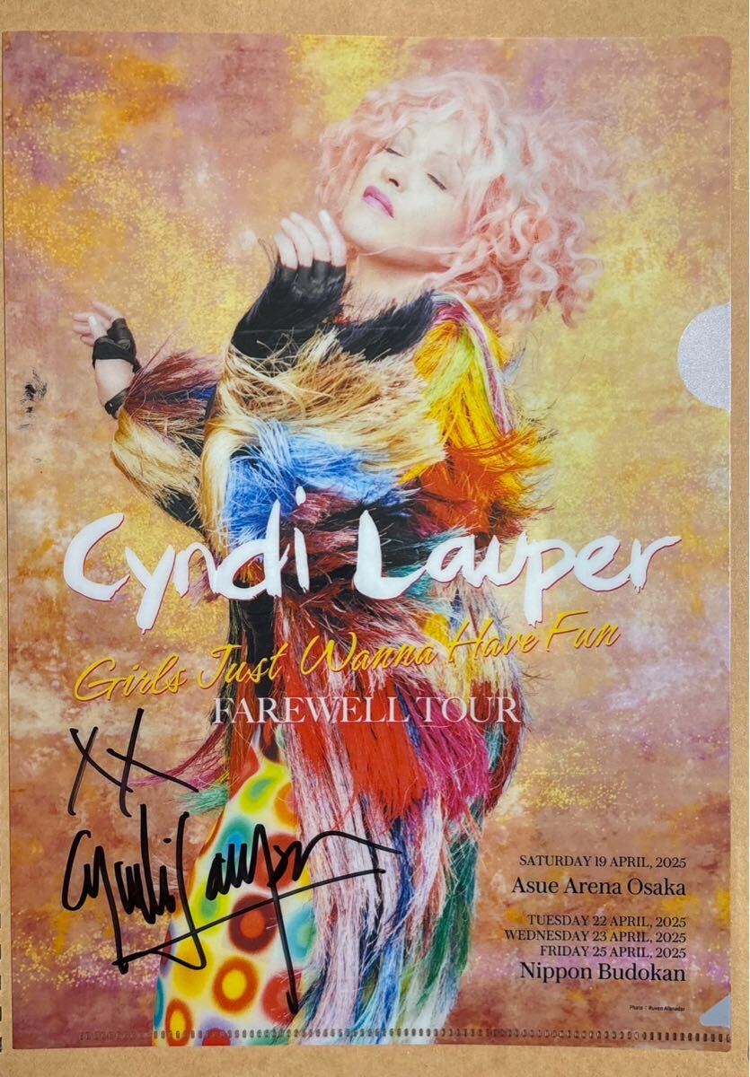 ☆◎シンディローパー/Cyndi Lauper 直筆サイン入りCD！の落札