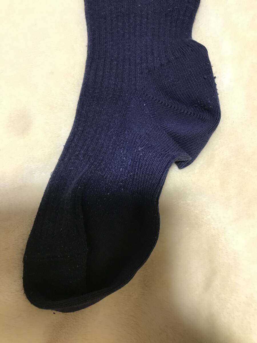 品川女子学院指定 スクールソックス ネイビー☆レアなショート丈