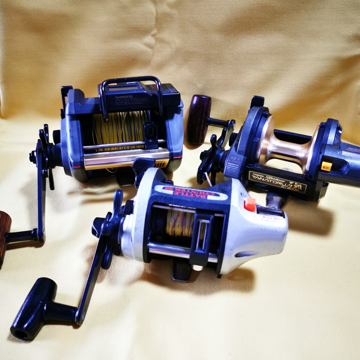 SHIMANO シマノ リール TITANOS デジタナ DIGITANA EX5000 船