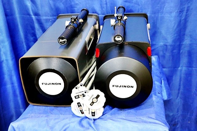 2台セット Fujinon DIGI POWER26 HA26x6.7 BEPS-JQ1A フジノン 26倍HDスタジオレンズ+ERD-5A-G90A ズームデマンド 中継 製作 放送 58359Yの1番目の画像