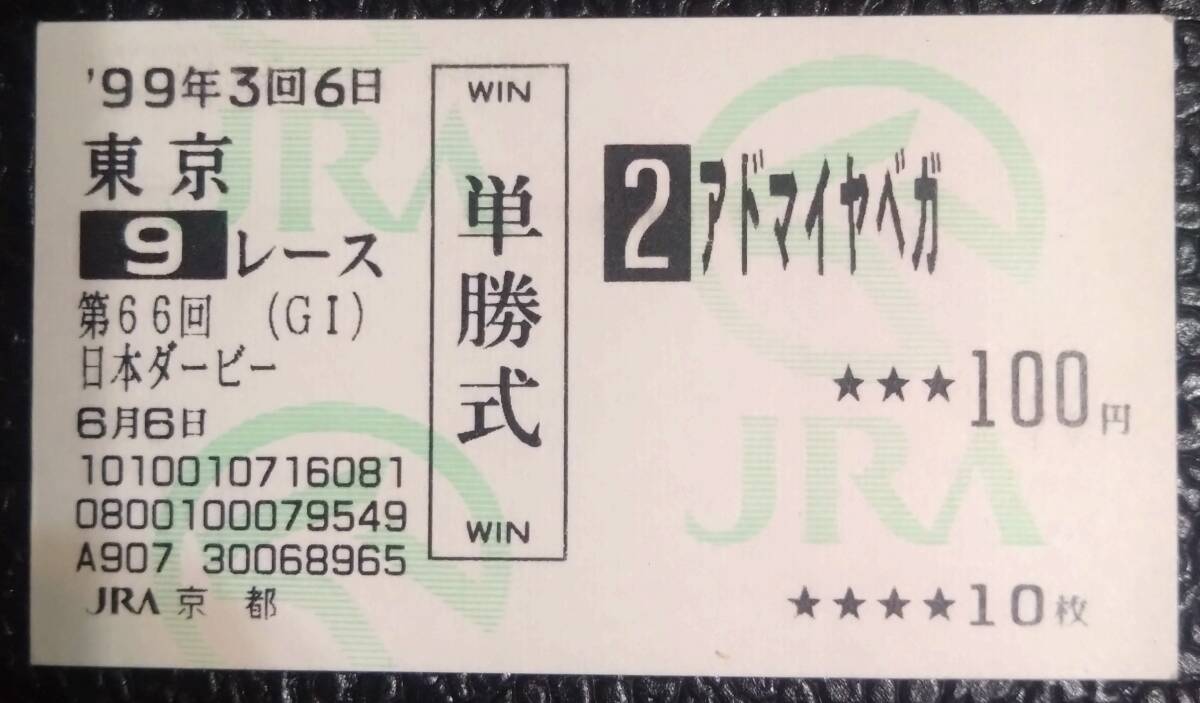 アドマイヤベガ 競走馬ぬいぐるみ Sサイズ AVANTI アバンティー