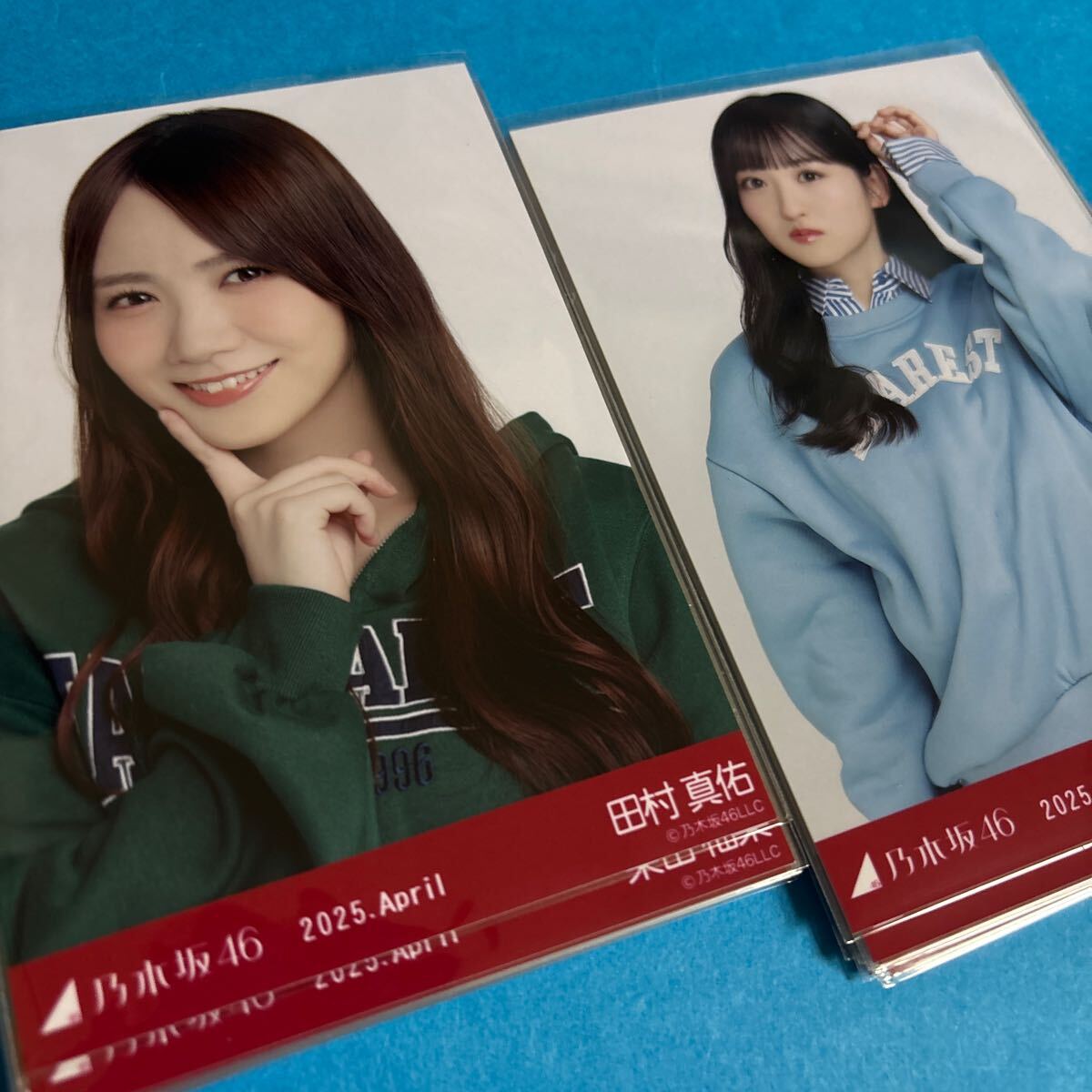 乃木坂 サイン入りチェキ 田村真佑 梅澤美波 清宮レイ ☆乃木坂46♪清宮レイ・賀喜遥香・田村真佑・金川紗耶『Ray4月号