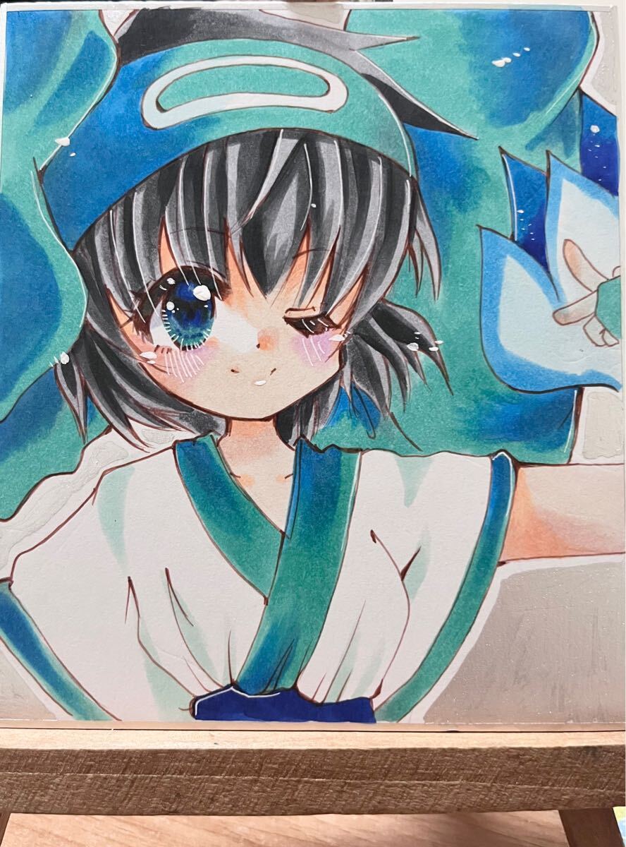 同人 手描きイラスト サムライスピリッツ いろは
