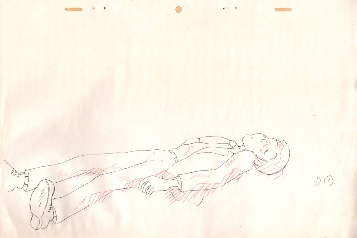 大塚康生 ルパン三世 直筆イラスト 直筆サイン入り色紙