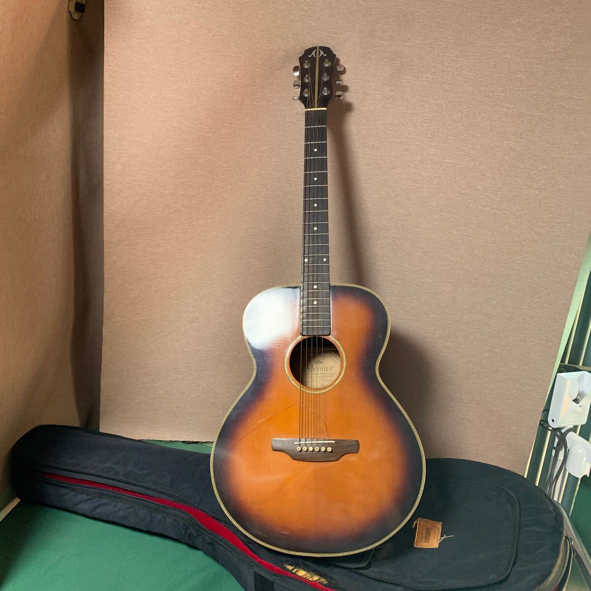 ギター ARIA Meister AMS-01 ARIA アリア マイスターAMS-01 Nアコースティックギター サン