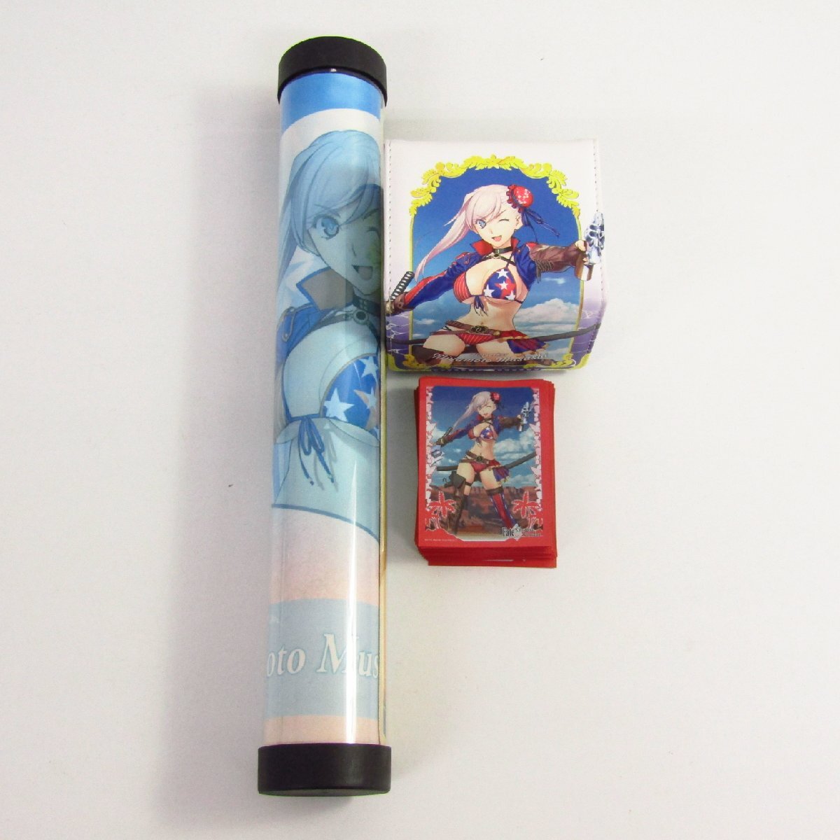 FGO 宮本武蔵プレイマット 希少品】マシマサキ プレイマット＆スリーブ