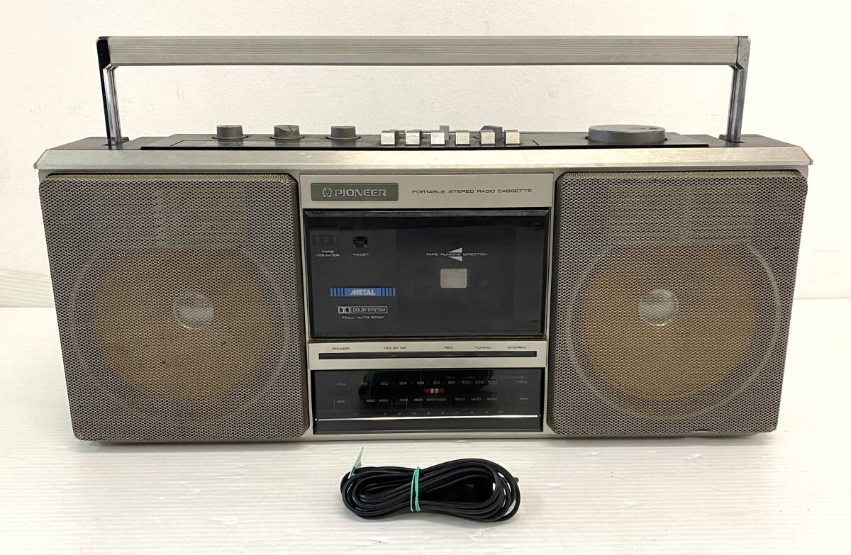 パイオニアPioneer ラジカセ　ＳＫ－７５0 Yahoo!オークション - 【動作良好】パイオニア PIONEER SK-750