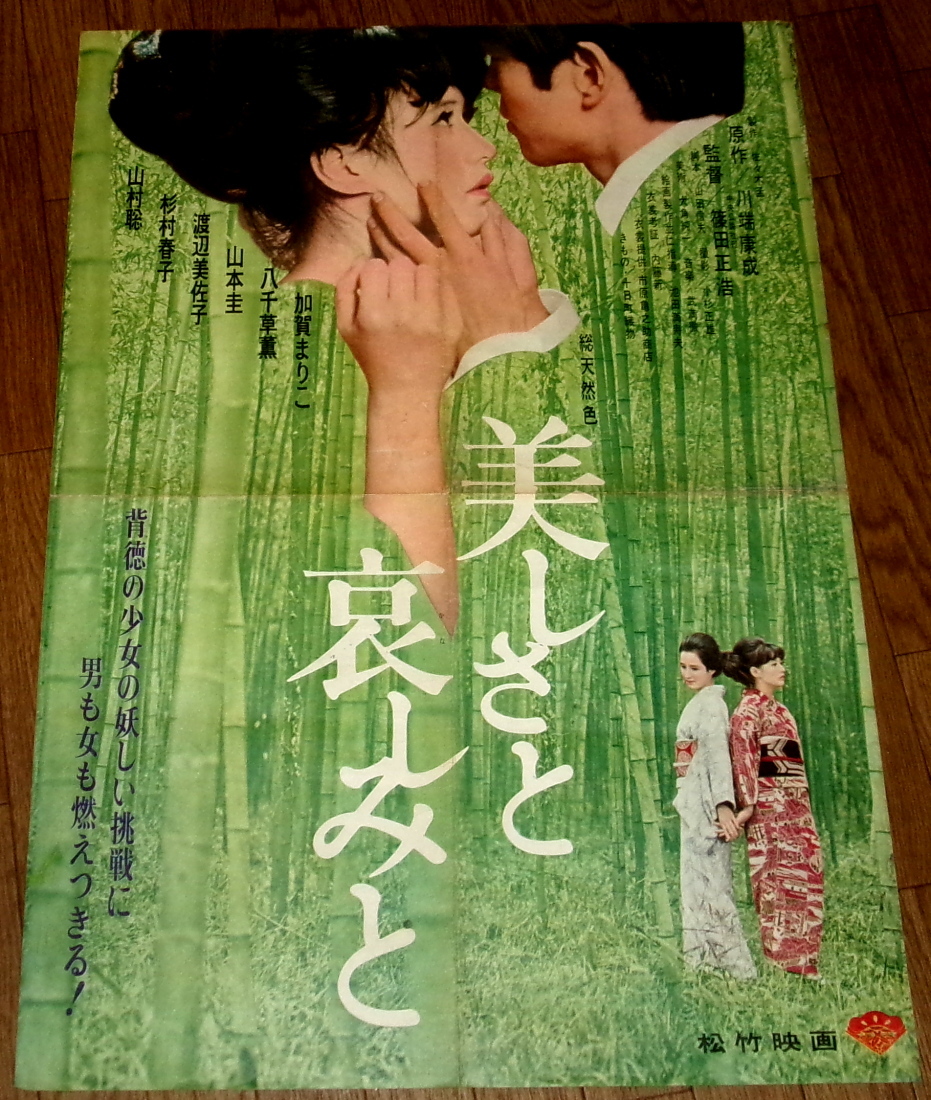 D024/B2判 映画ポスター「闇の中の魑魅魍魎」 監督 中平康/麿赤