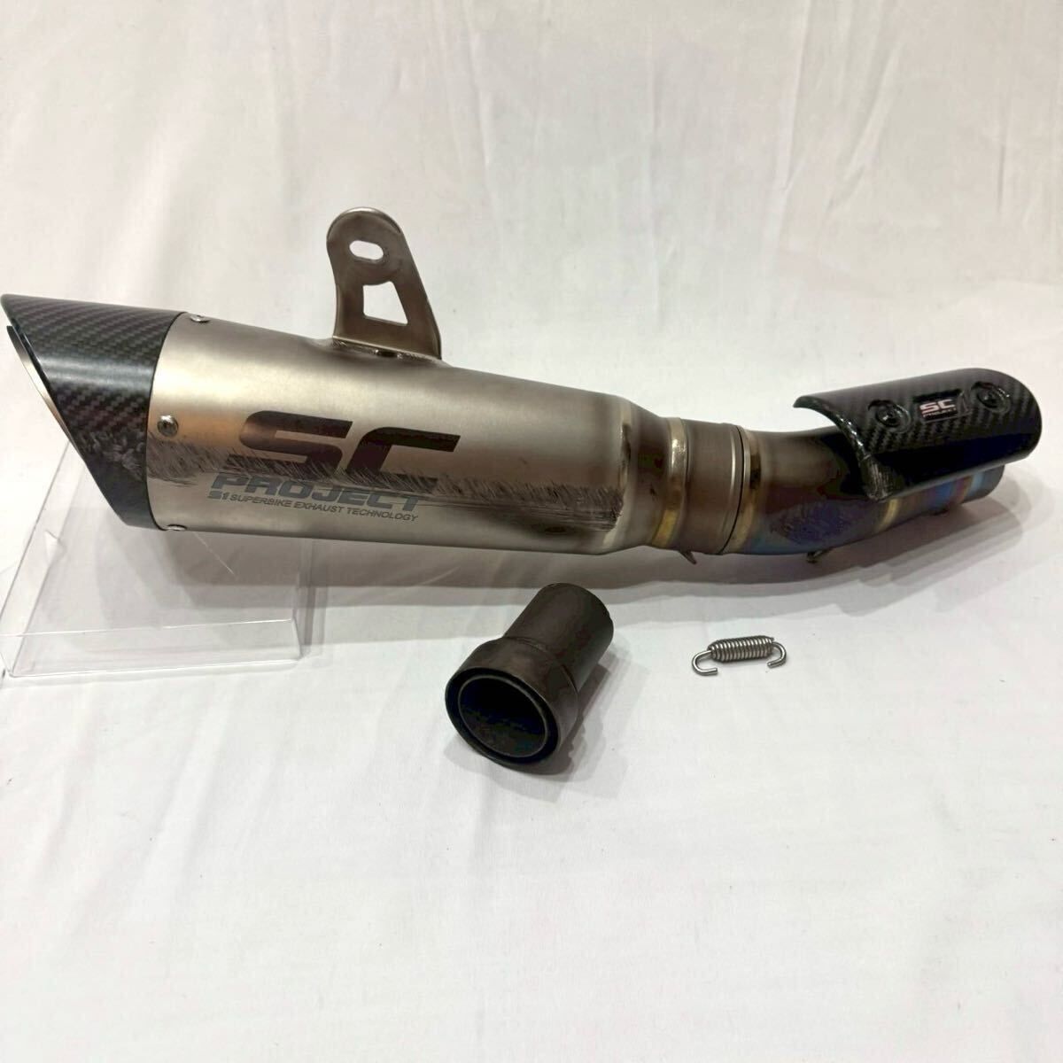 未使用 長期保管品 ZXR250 BEET アルミ サイレンサー ボルトオン