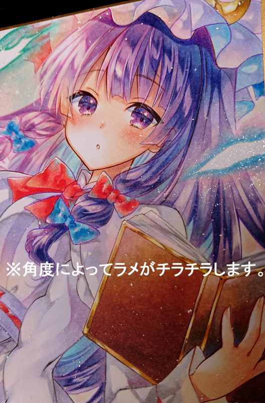 新品】【Rinka】 パチュリー・ノーレッジ 同人手描きイラスト