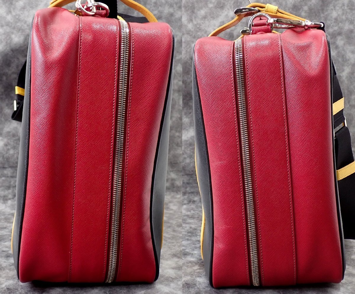 Prada ボストンバッグ 黒 ナイロン 並行輸入品 stancePRADA ブラックナイロン ボストンバッグ