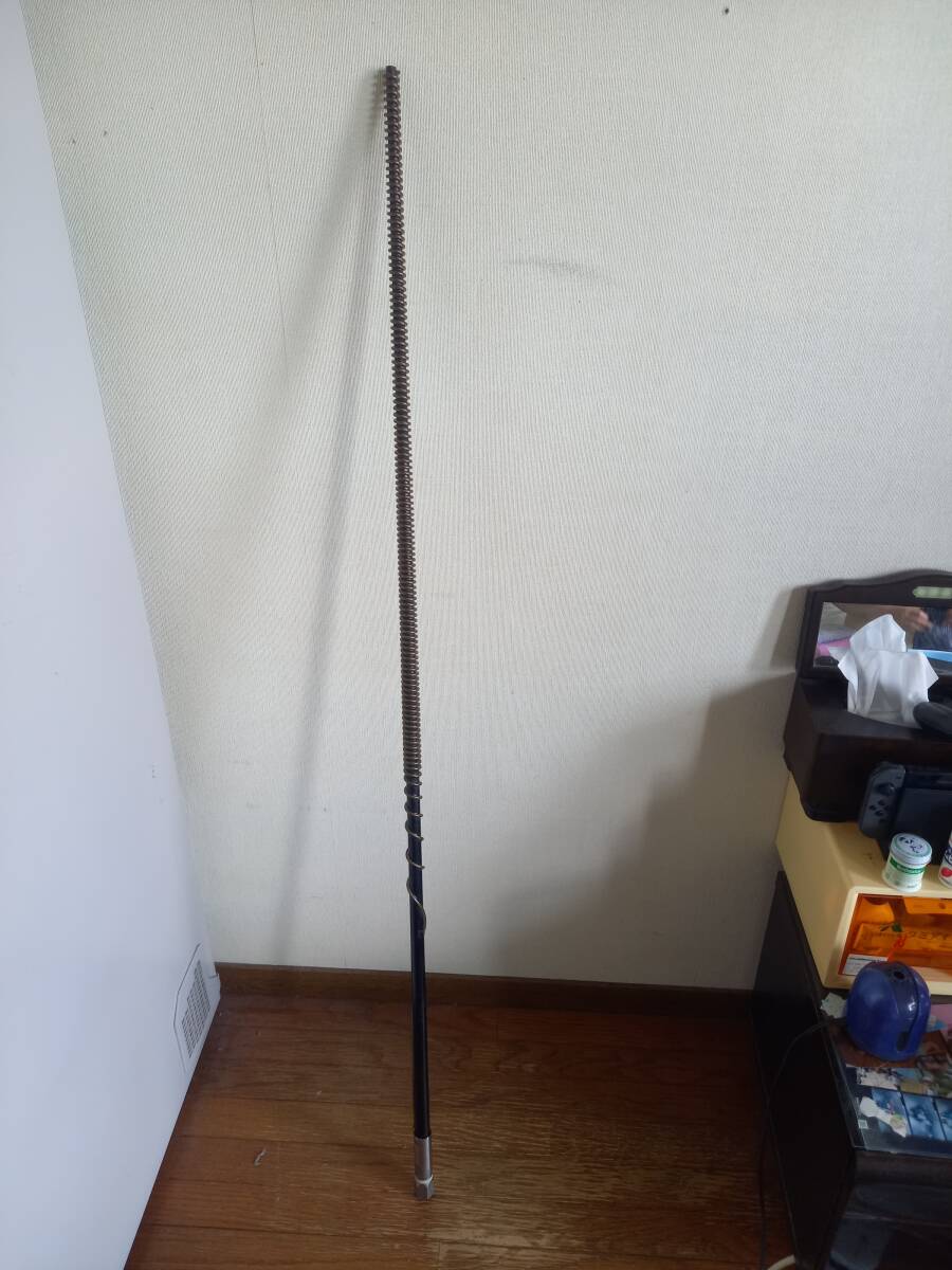 傷や汚れあり】ヘリカルアンテナ27MHz－28MHz CB/HF帯 全長134cm