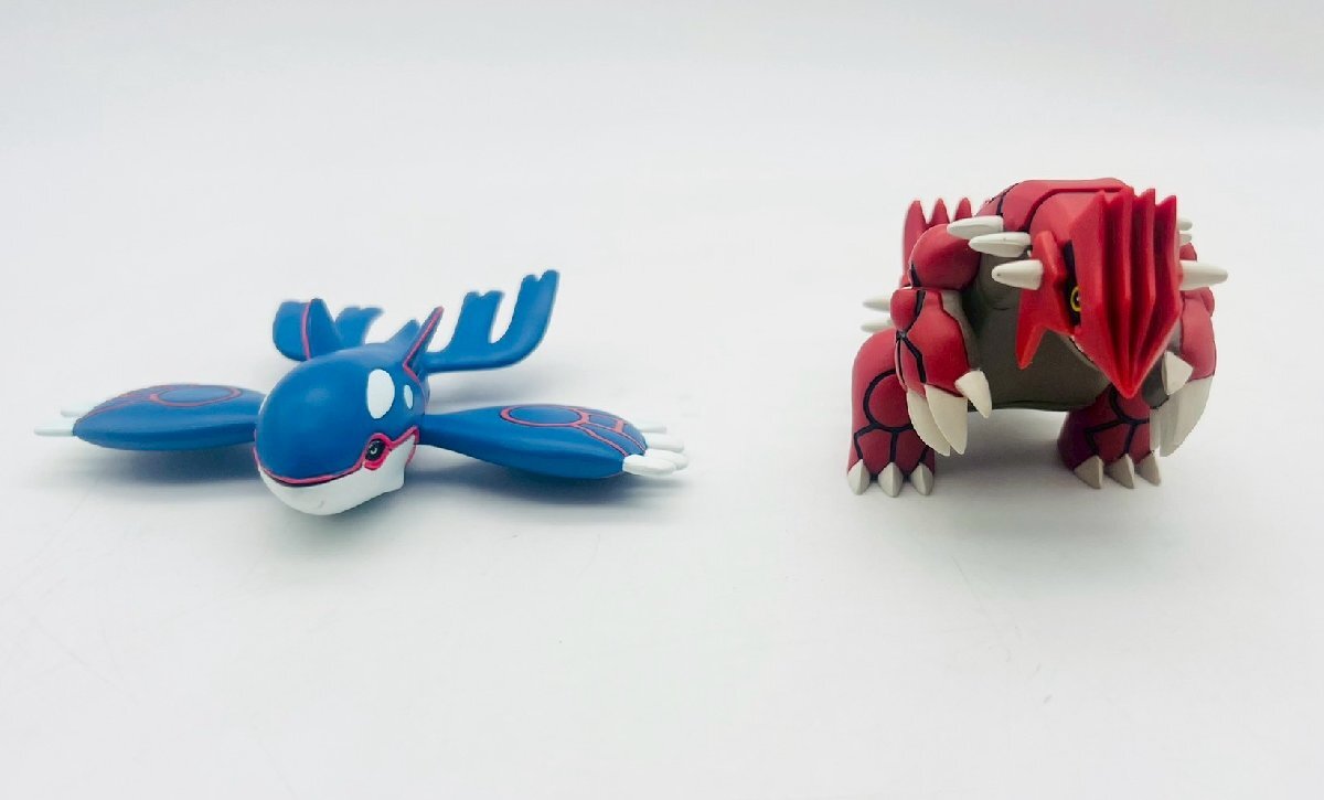立体ポケモン図鑑 グラードン レックウザ カイオーガの落札情報詳細