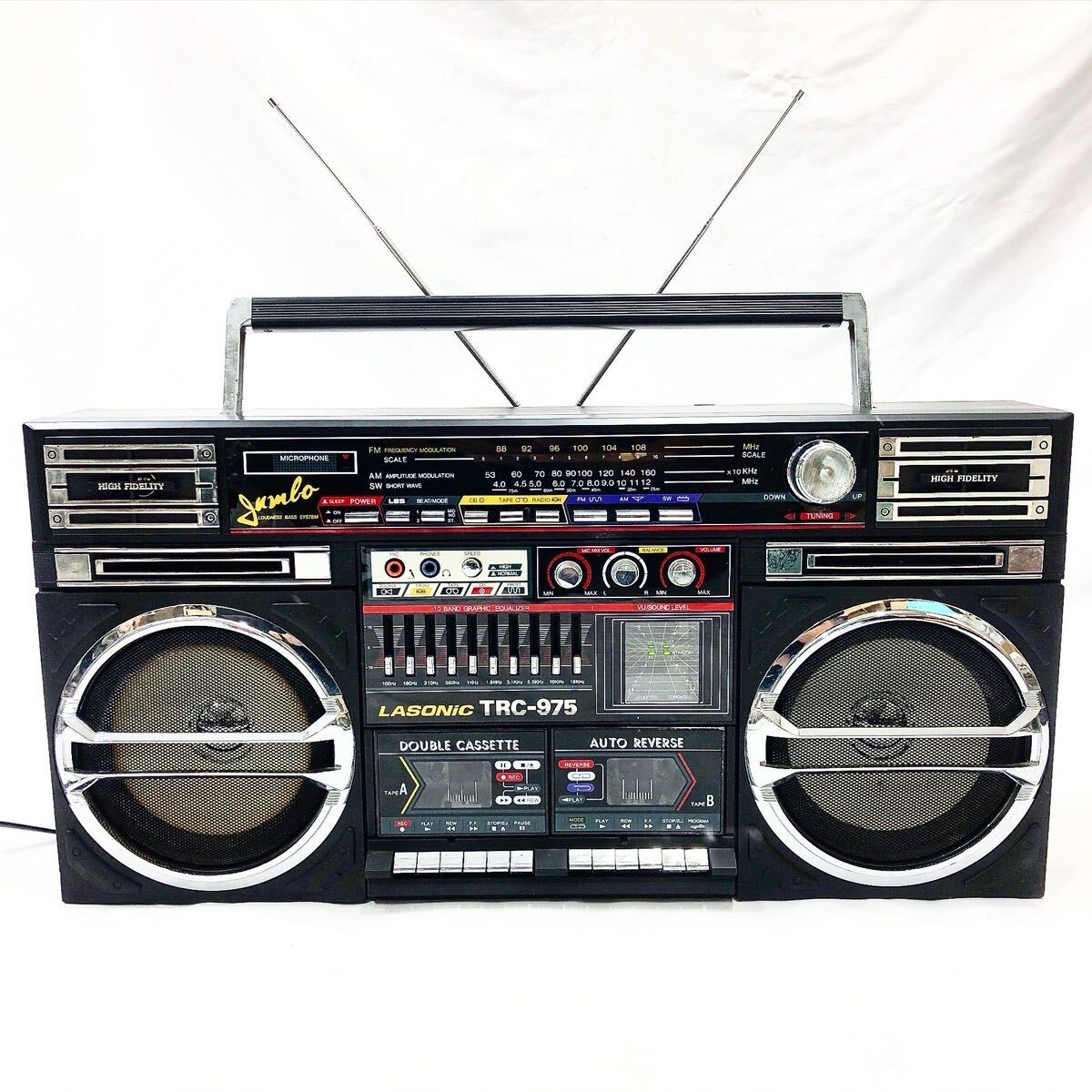 LASONiC TRC-931 ラジカセ HIPHOP 80年代 90年代 ジャンクの落札情報