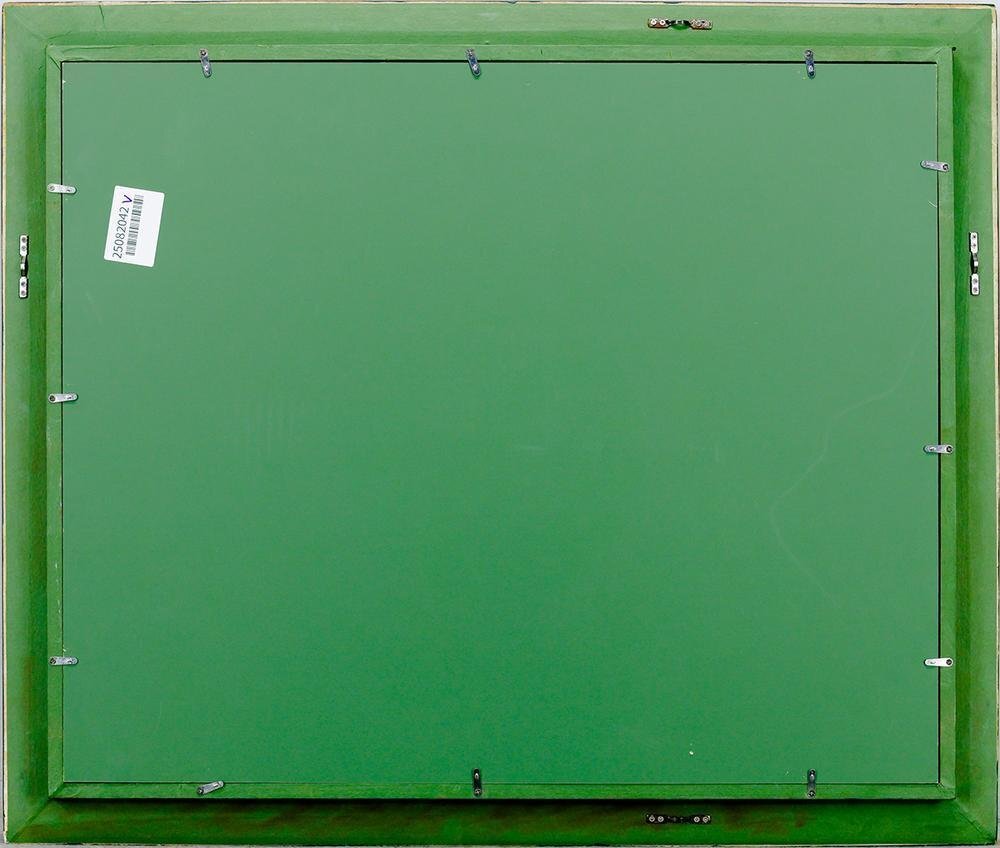 GLC】森下一夫 「カフェ・フーケ」 ◇一枚の絵取扱・油彩6号古径額