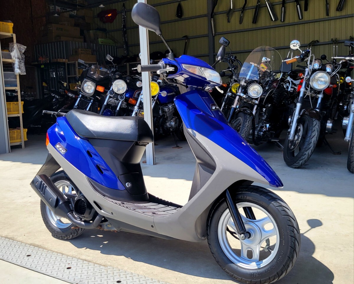 美車 ホンダ スーパーディオZX AF28 ワンオーナー 低走行722km 紫 希少
