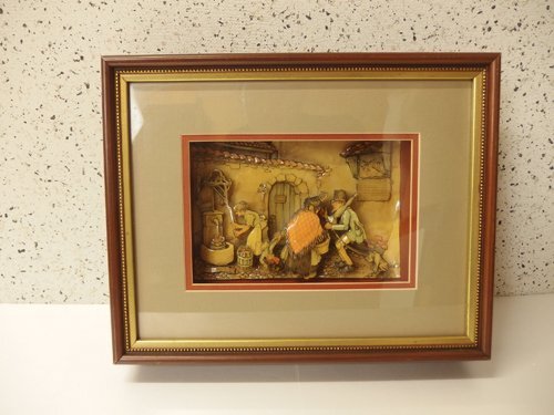 3D デコパージュ シャドーボックス 『 ANTON PIECK アントンピック