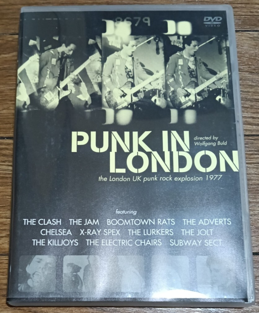 【目立った傷や汚れなし】【国内正規セル版DVD】PUNK IN LONDON ステッカー付*CLASH/クラッシュ/JAM/ジャム ...