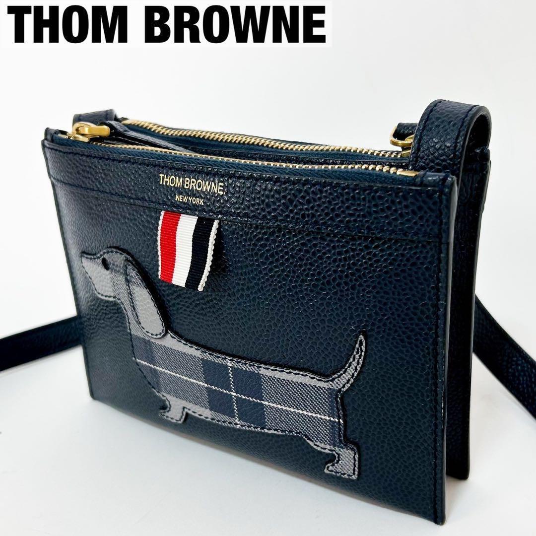 未使用】【THOM BROWNE】トムブラウン トートバッグ チェック柄 THOM