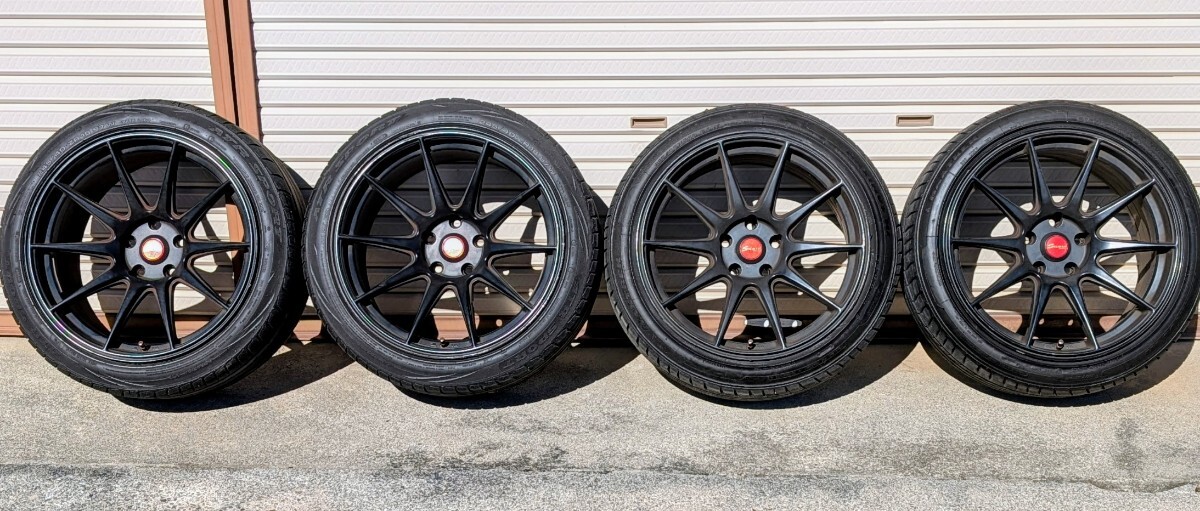 ENKEI エンケイ RS05RR (マットダークガンメタリック⁄リアフェイス 