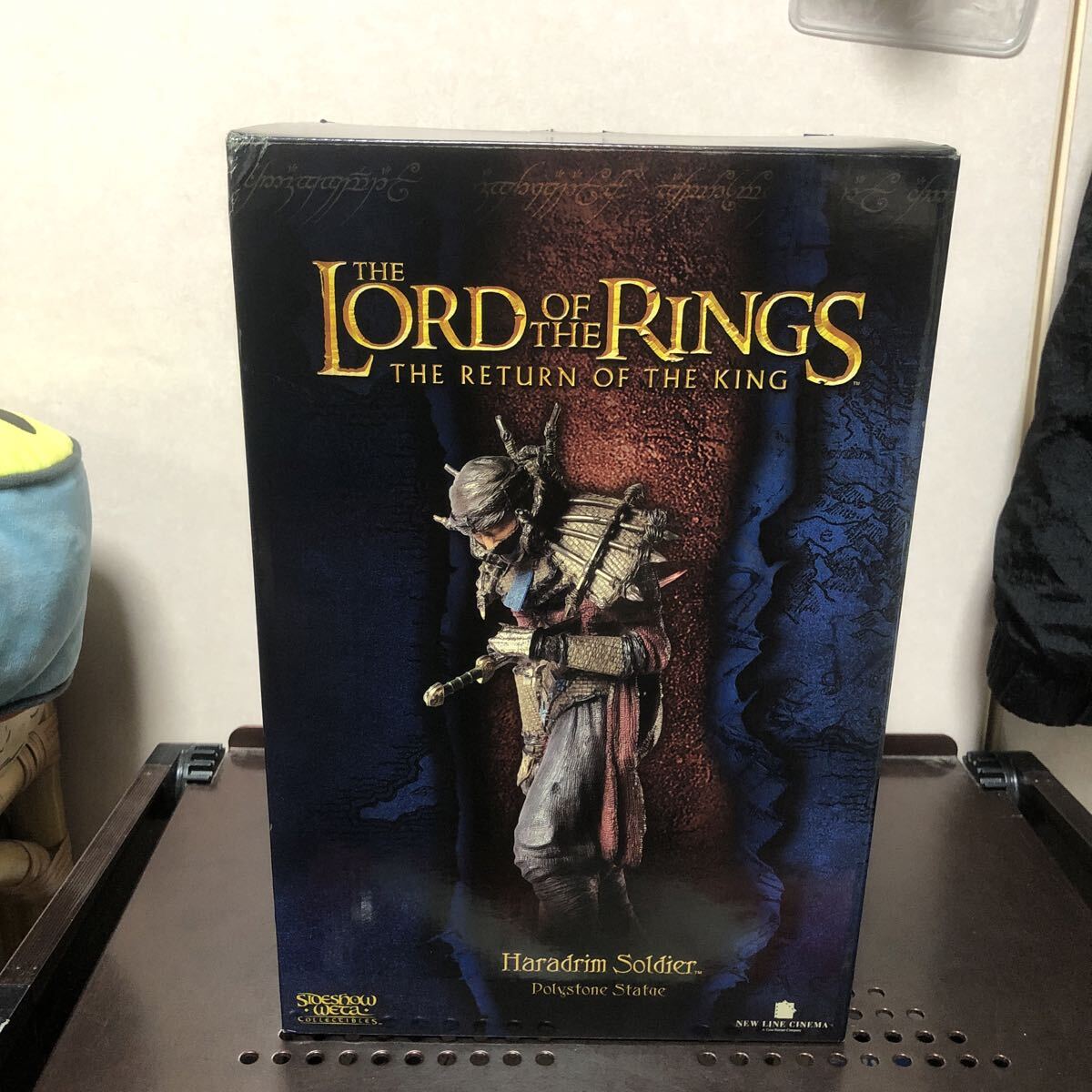 ロード・オブ・ザ・リング アルゴナスの石像 ブックエンド☆WETA