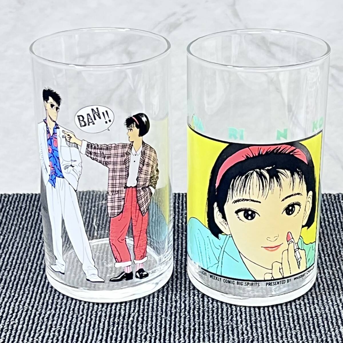 家庭保管品】昭和レトロ☆1986年 ミスド 江口寿史 パパリンコ物語