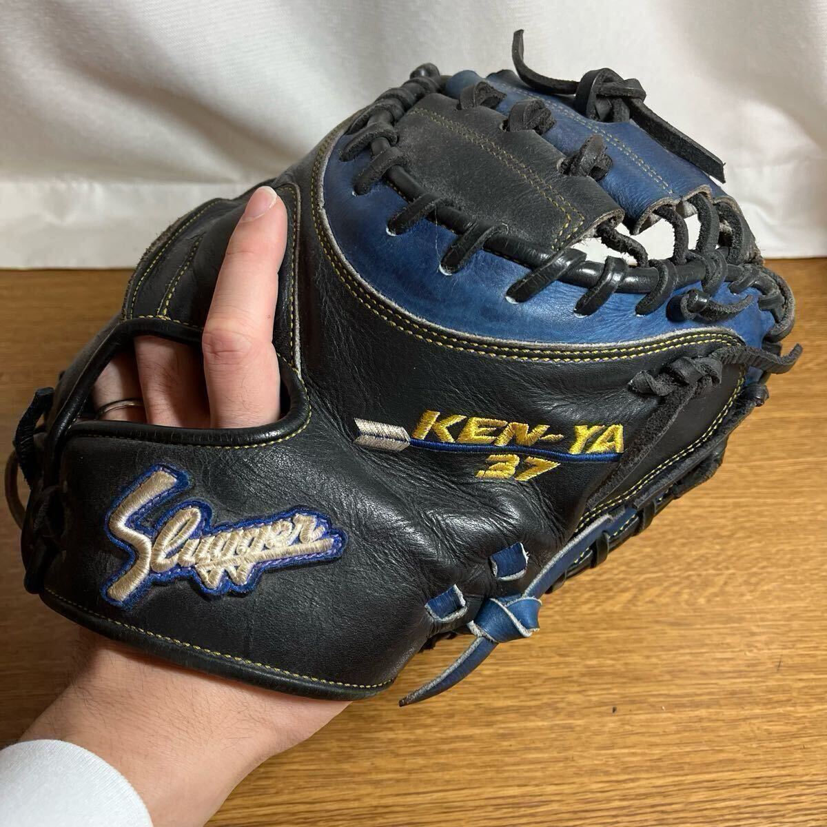 ☆サイン入り☆ ZETT 平野恵一 支給 グローブ プロ仕様 実使用 ゼット