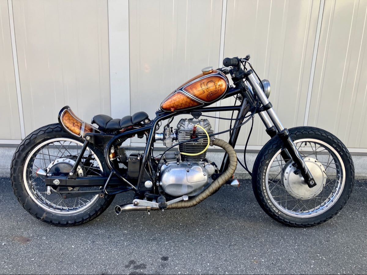 実働書付き】グラストラッカーカフェレーサー フルカスタム SR400