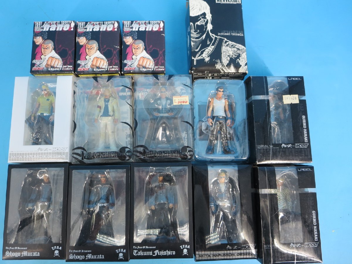 中古】クローズ ワースト フィギュア 武装戦線 ブラックリスト 九能