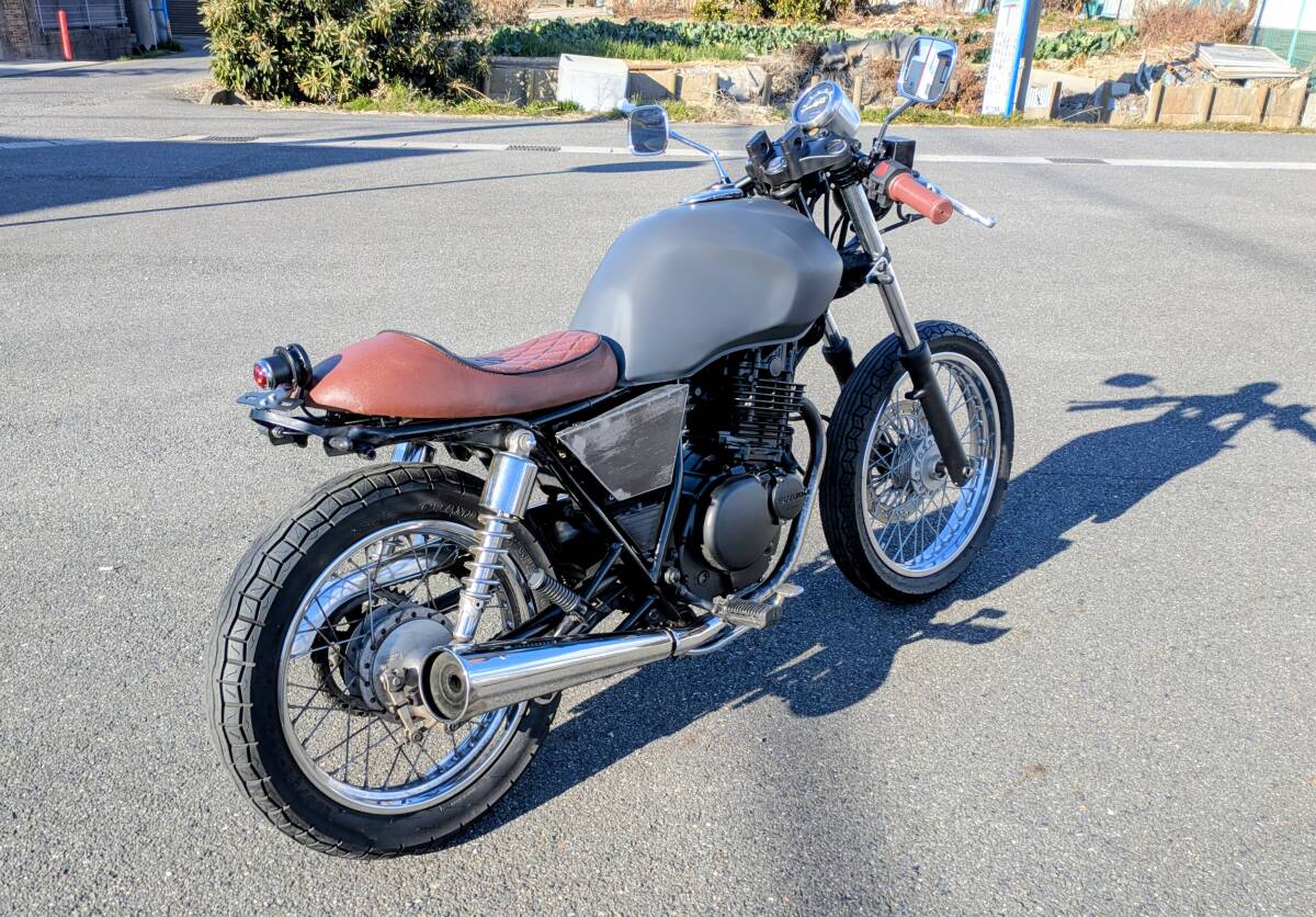 SUZUKI GN125H カスタム カフェレーサー 125ccの落札情報詳細 - Yahoo 